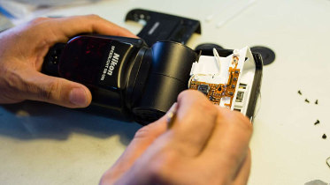 Reparación del circuito de destello de un flash Nikon SB 900